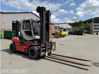Подемно-транспортна техника 2000 Toyota 5FD70 TRUCK MED HIPPE TILT CABIN, LØFTEHØYDE 6000 MM: снимка 2