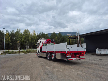 Камион с кран Scania R500 Kranbil med HMF2820 kran: снимка 5