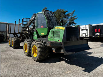 Форвардер John Deere 1210E 10m CF710 KRAN: снимка 4