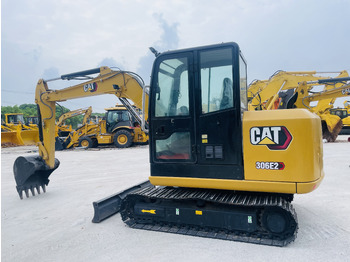 Верижен багер Caterpillar 306 Used Excavator CAT306E 6 Ton Komatsu PC56 Doosan DX60 Hyundai 60 Sany SY60 Kubota KX183 Crawler Excavators on Hot Sale: снимка 3