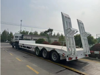 Нови Нискорамна площадка полуремарке ZHICHENG Semi Flat Bed Low Bed in New or Used with 3 Axles 4 Axles: снимка 2