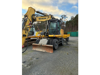 Колесен багер NEW HOLLAND