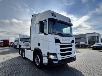 Влекач Scania R540 6x2 NGS 6x2 Trekker Full Spoiler / Retarder, 3.15 /  Leather, LED: снимка 3