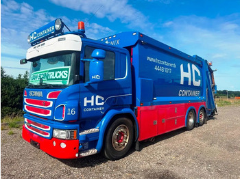 Боклукчийска кола Scania P410 Phøenix box. Air / Air suspension.: снимка 3