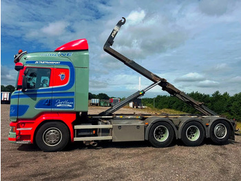 Мултилифт с кука камион Scania R580 V8 hoglift. Air / Air suspension.: снимка 4