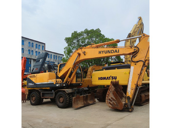 Колесен багер Hyundai 210w-9 wheel excavator: снимка 4