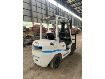 Дизелов мотокар TCM FD30 Forklift: снимка 3