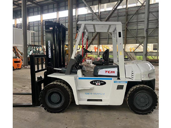 Дизелов мотокар TCM FD70 Forklift: снимка 2