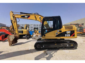 Верижен багер original Japan second hand caterpillar 312 used tracked CAT 312D crawler excavator: снимка 2