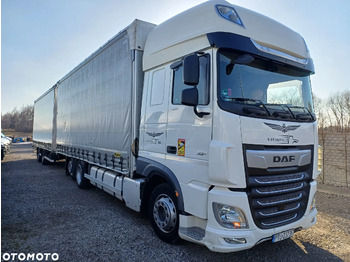 Камион с брезент DAF XF 480
