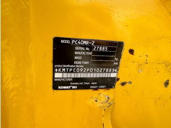 Лизинг на Komatsu PC 40  Komatsu PC 40: снимка 2