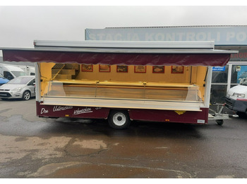 Търговска каравана Inna Inny Przyczepa Gastronomiczna food truck foodtruck Autosklep Sklep bar: снимка 2