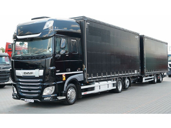 Камион с брезент DAF XF 480
