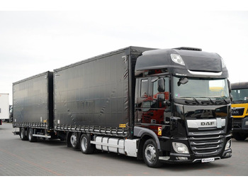Камион с брезент DAF XF 480