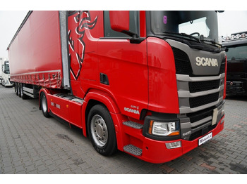 Влекач Scania R 450 / ZESTAW / + SCHMITZ / FIRANKA STANDARD /: снимка 5