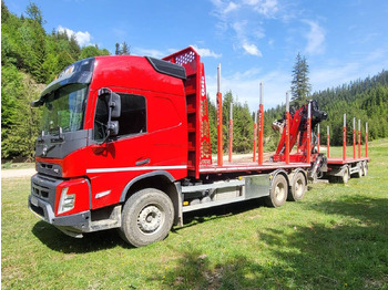 Камион за дърва VOLVO FMX 500