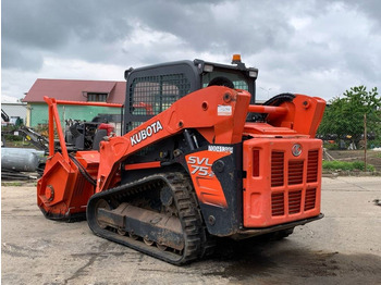 Мини верижен товарач Kubota SVL 75-2+Topcat SSFM81: снимка 4