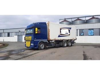 Контейнеровоз/ Сменна каросерия камион DAF XF 105 460