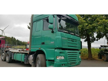 Камион за дърва DAF XF105-460Super Spacs Cap G.Haus/Hoch Retarder: снимка 2