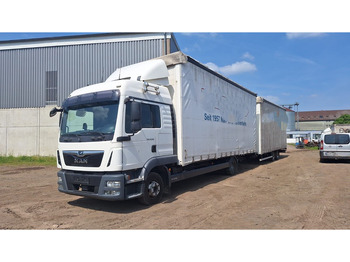 Камион с брезент MAN TGL 8.250