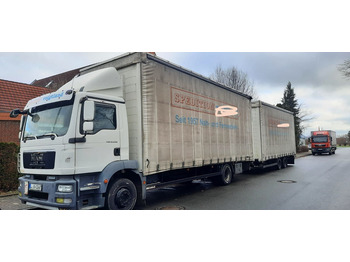 Камион с брезент MAN TGM 12.250