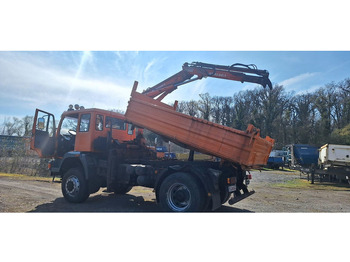 Лизинг на MAN TGM 18.240PS 4x4 3.S-Kipper mit Kran MAN TGM 18.240PS 4x4 3.S-Kipper mit Kran: снимка 4