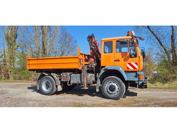 Лизинг на MAN TGM 18.240PS 4x4 3.S-Kipper mit Kran MAN TGM 18.240PS 4x4 3.S-Kipper mit Kran: снимка 5