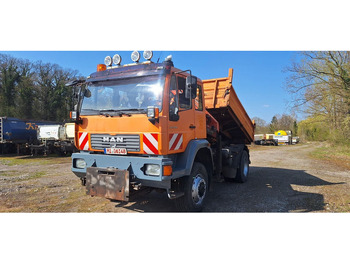Лизинг на MAN TGM 18.240PS 4x4 3.S-Kipper mit Kran MAN TGM 18.240PS 4x4 3.S-Kipper mit Kran: снимка 2
