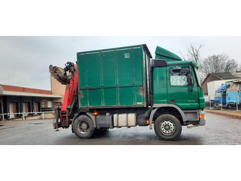 Лизинг на  Mercedes-Benz 1841K 4x2 Actros Kipper mit Kran+Greifer Mercedes-Benz 1841K 4x2 Actros Kipper mit Kran+Greifer: снимка 4