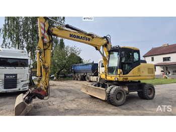 Колесен багер KOMATSU PW160