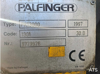 Кран за камион PALFINGER PK 13000 hydraulic crane (1997): снимка 4