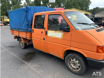 Брезентов бус, Бус с двойна кабина Volkswagen Transporter 1.9D double cab with box body (1992): снимка 5