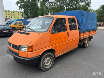 Брезентов бус, Бус с двойна кабина Volkswagen Transporter 1.9D double cab with box body (1992): снимка 4