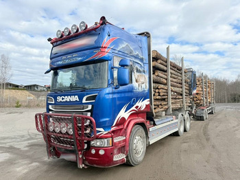 Камион за дърва SCANIA R 730