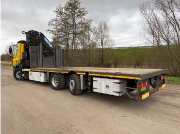 Камион с кран DAF 85.410 Met Effer 470 6s laadkraan ladekran loadercrane crane palfinger hiab fassi: снимка 3