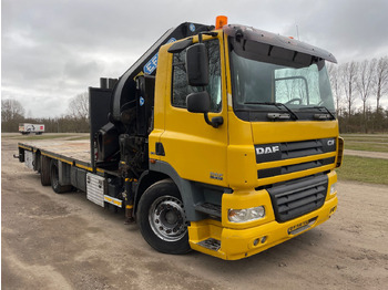 Камион с кран DAF 85.410 Met Effer 470 6s laadkraan ladekran loadercrane crane palfinger hiab fassi: снимка 5
