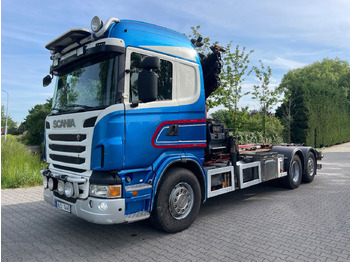 Контейнеровоз/ Сменна каросерия камион SCANIA R 480