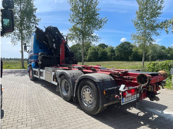 Контейнеровоз/ Сменна каросерия камион, Камион с кран Scania R480 with hiab hookloader and hiab 262 EP5 with remote crane 2019: снимка 3