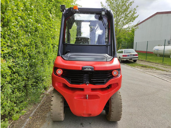 Дизелов мотокар Linde H50D-1204: снимка 4