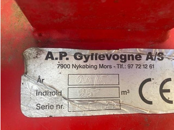 Цистерна за течен тор AP GV25TRIDEM: снимка 5 Цистерна за течен тор AP GV25TRIDEM: снимка 5