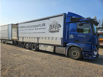 Камион с брезент MERCEDES-BENZ Actros 2540