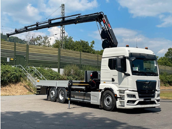 Камион с кран MAN TGS 26.480