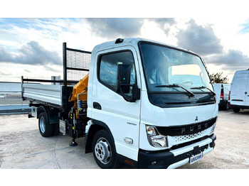 Нови Самосвал камион, Камион с кран Mitsubishi Fuso Canter 3C15 Ribaltabile 35 Q: снимка 3