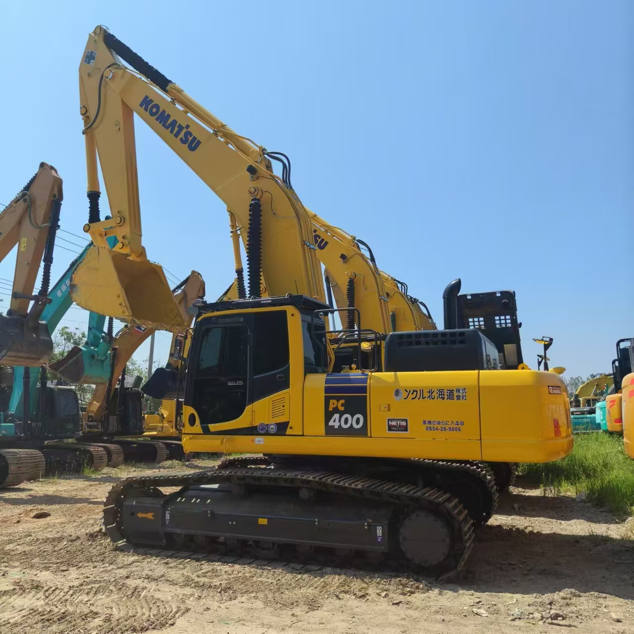 Верижен багер KOMATSU PC400