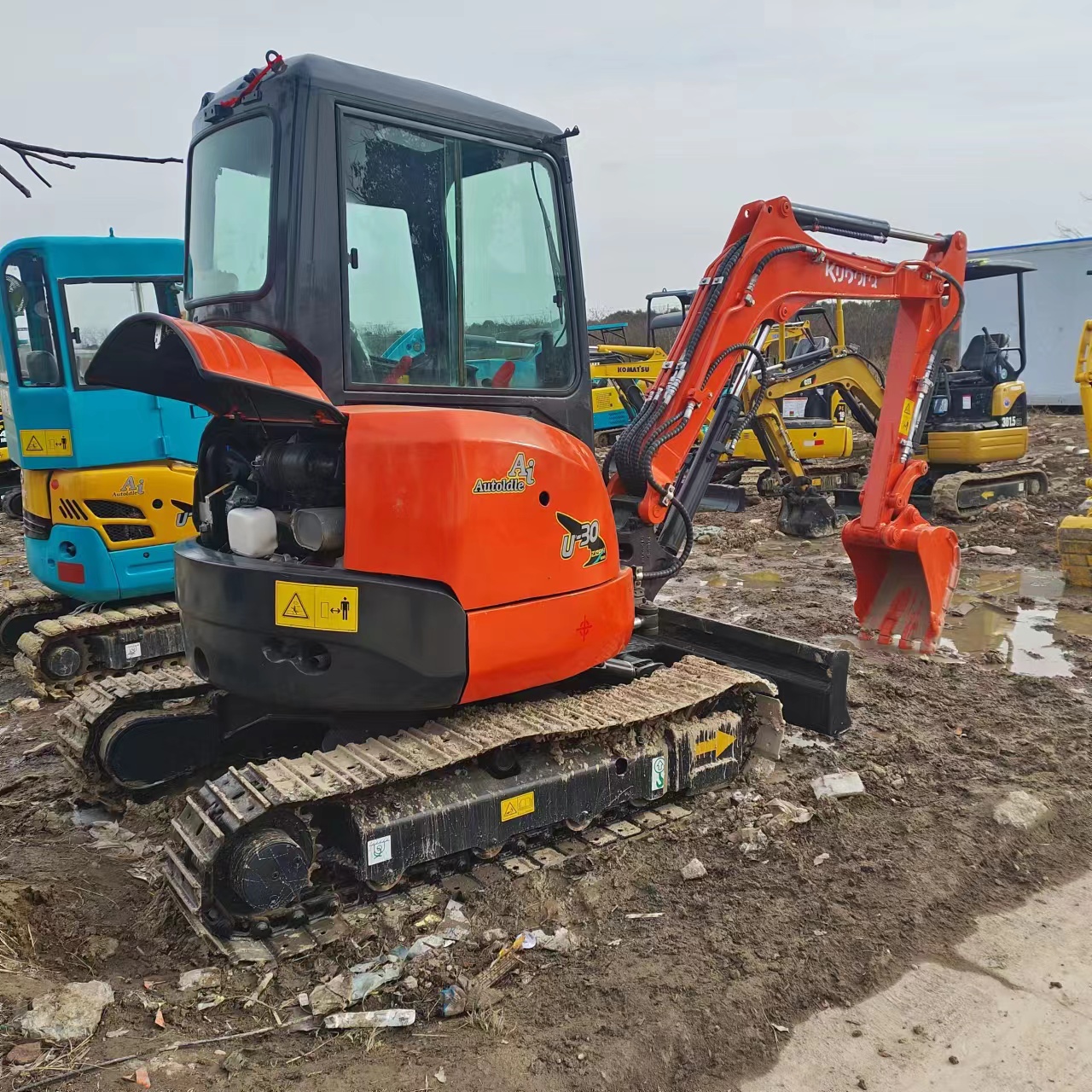 Мини багер KUBOTA