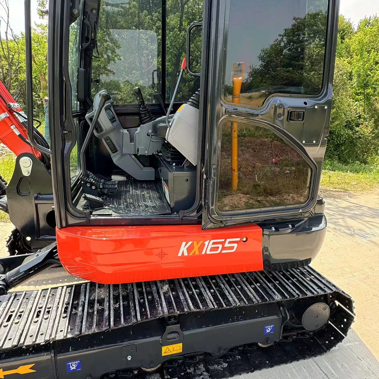 Верижен багер KUBOTA KX165: снимка 4
