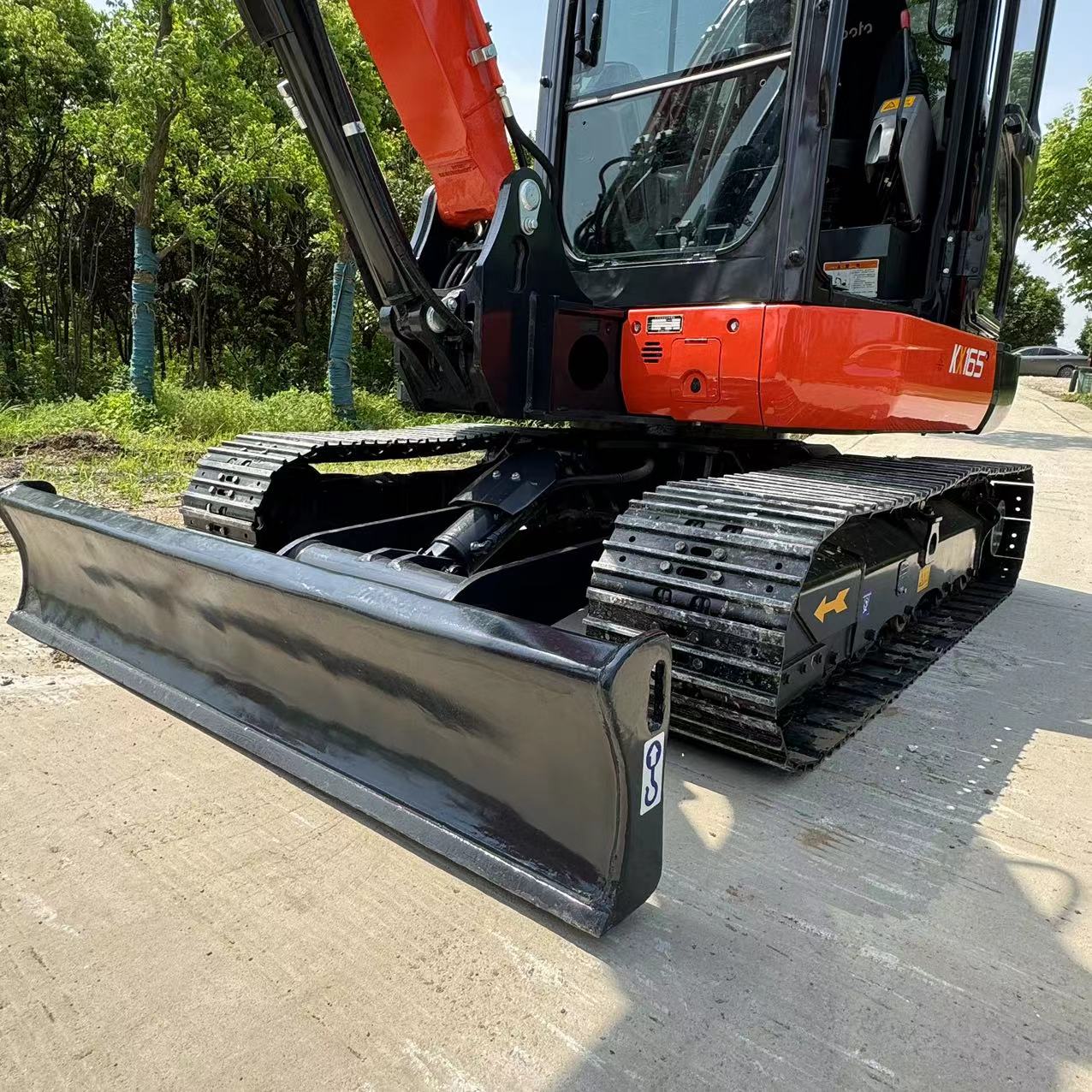Верижен багер KUBOTA KX165: снимка 5