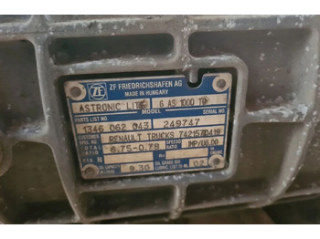 Скоростна кутия за Камион SPRZEDAM SKRZYNIĘ BIEGÓW ASTRONIC LITE AUTOMAT. 6 AS 1000 TO: снимка 3