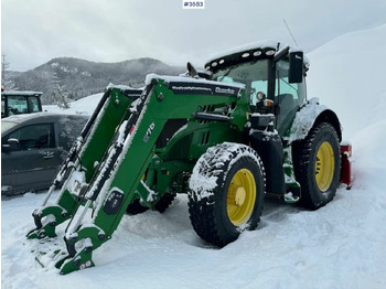 Трактор 2016 John Deere 6175R 4x4 w/ front loader: снимка 5