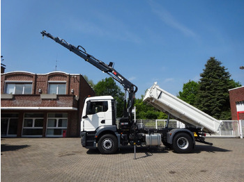 Камион с кран MAN 22.400 TGS + HIAB X-HIDUO 138 Kran: снимка 3